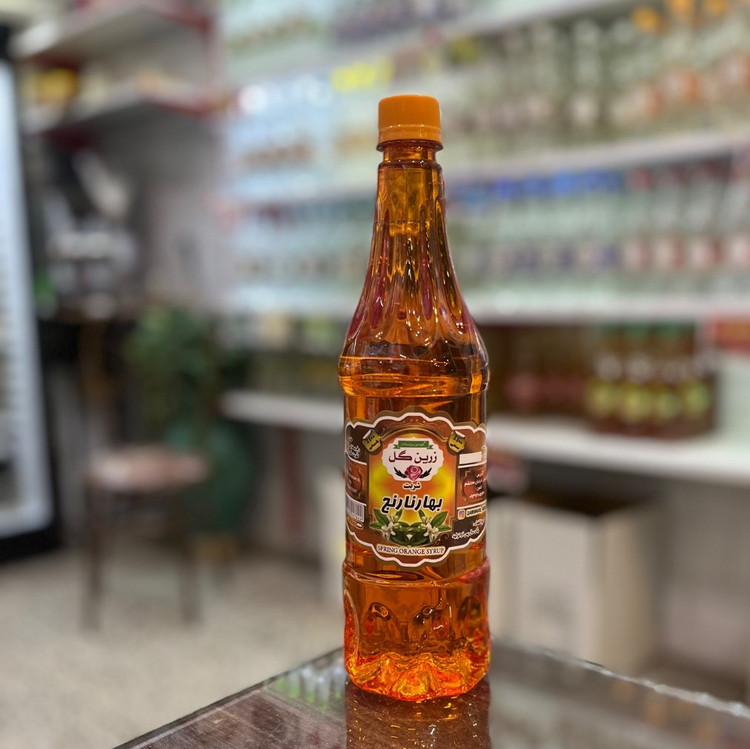 شربت بهار نارنج سنتی یک لیتری (1250گرمی) بسیارغلیظ
